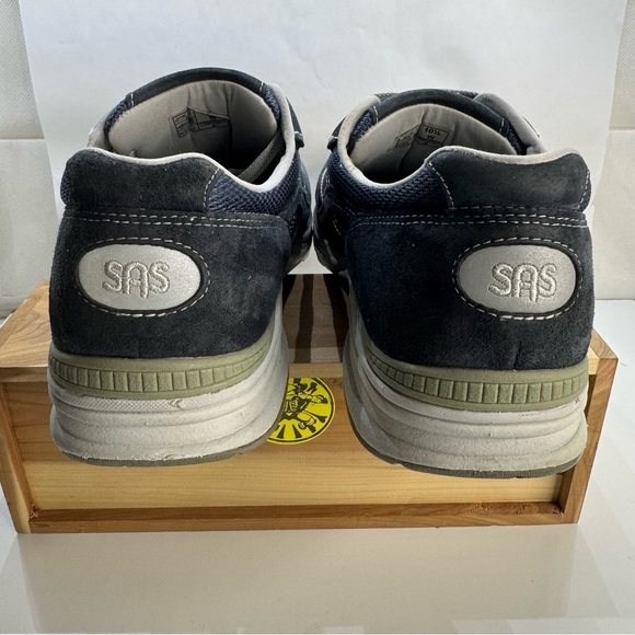 SAS Journey Mesh Blue Comfort Made In USA Shoes Men’s Size 10.5 WIDE - Picture 6 of 9